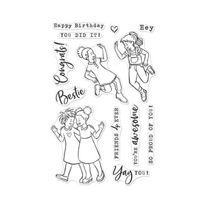 Besties Clear Stamp Set