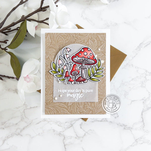 Hello Fungi Clear Stamp Set