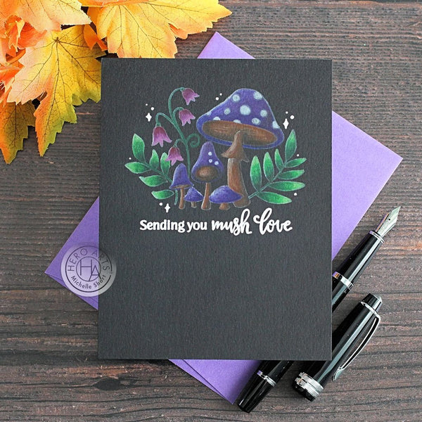 Hello Fungi Clear Stamp Set