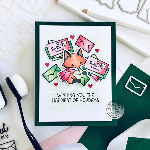 Winter Mail Critters Clear Stamp Set