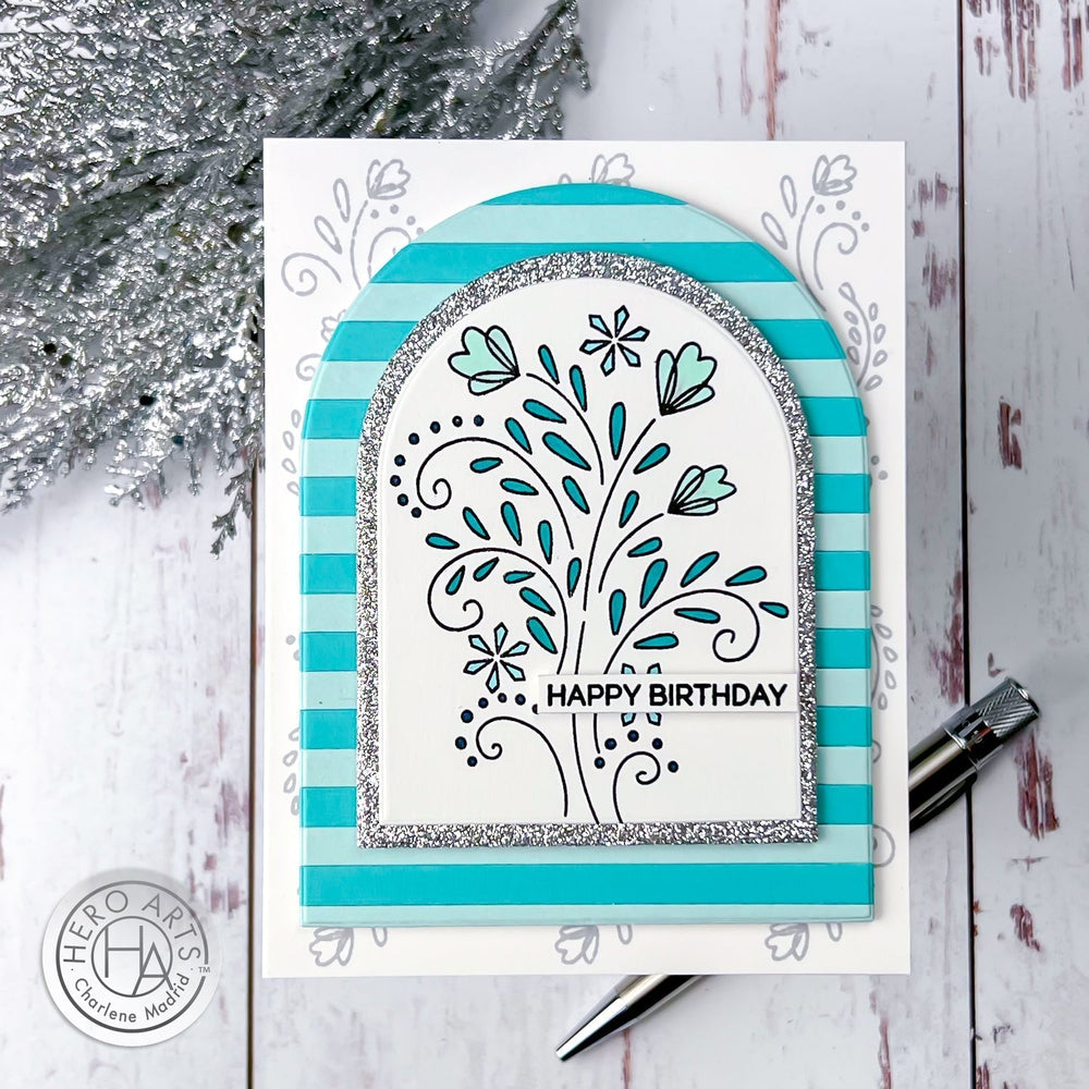 Holiday Flourishes Clear Stamp Set