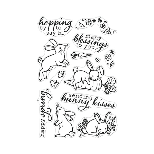 Spring Bunny Clear Stamp Set