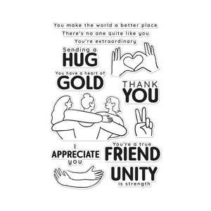 I Appreciate You Clear Stamp Set