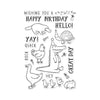 Birthday Animals Clear Stamp Set