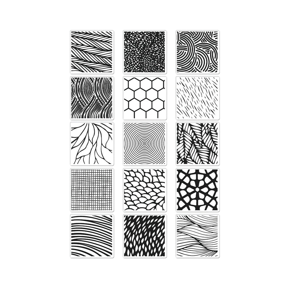 Texture Blocks Clear Stamp Set