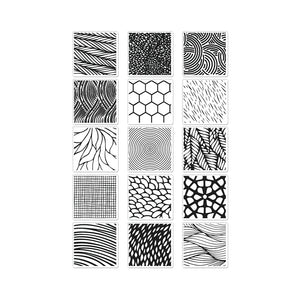 Texture Blocks Clear Stamp Set
