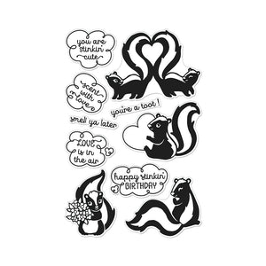Skunk Love Clear Stamp Set
