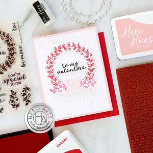 Valentine Wreath Clear Stamp Set