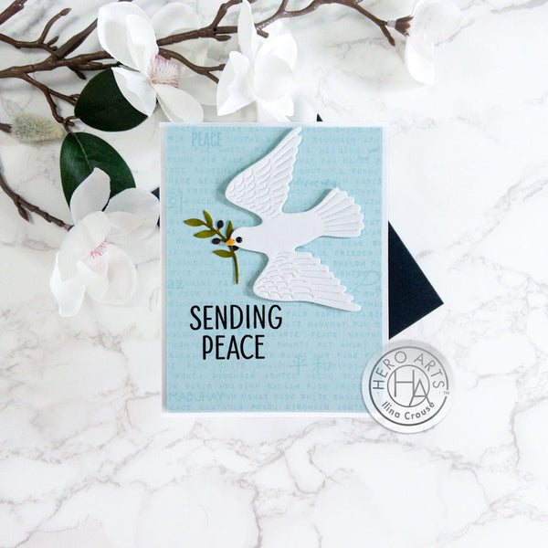Sending Peace Clear Stamp Set