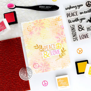 Sending Peace Clear Stamp Set