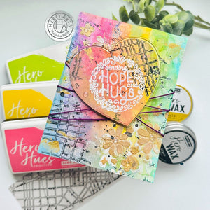 Peace & Love Clear Stamp Set