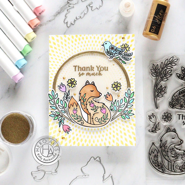 Folk Animals Clear Stamp Set