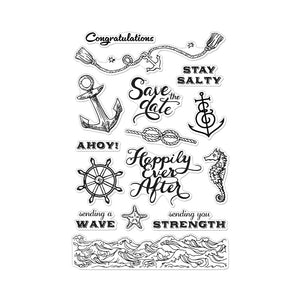 Nautical Messages Clear Stamp Set