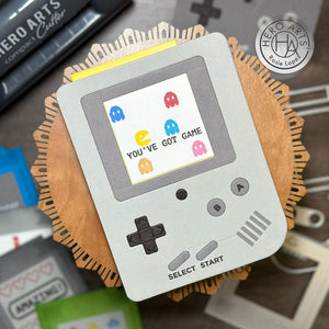 Retro Game Stamp Set from Retro Perspectives Collection by Ralph Tyndall