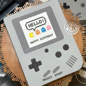Retro Game Stamp Set from Retro Perspectives Collection by Ralph Tyndall