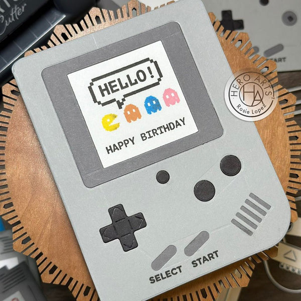 Retro Game Stamp Set from Retro Perspectives Collection by Ralph Tyndall