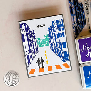 Street-View HeroScape Stamp Set from Retro Perspectives Collection by Ralph Tyndall