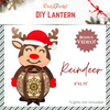 DIY Paper Lanterns - Reindeer
