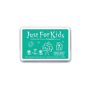 Just For Kids Turquoise Ink Pad