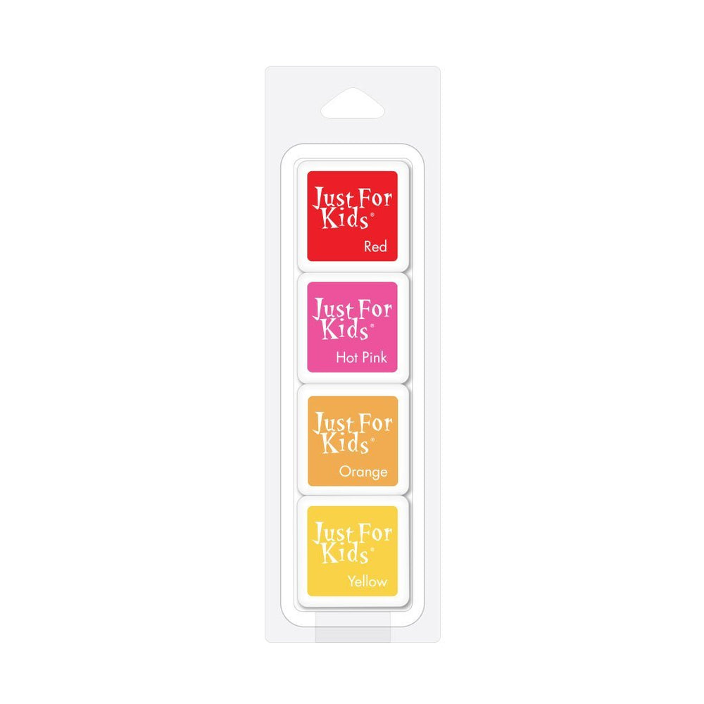 Just for Kids Hot 4-Cube Ink Pad Pack