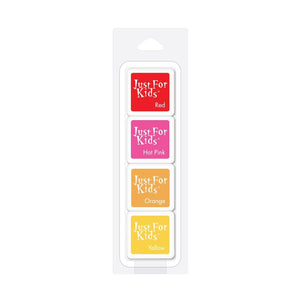 Just for Kids Hot 4-Cube Ink Pad Pack