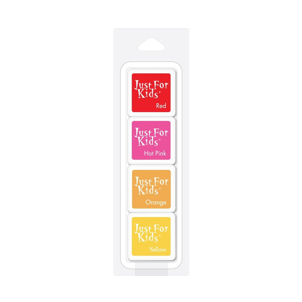 Just for Kids Hot 4-Cube Ink Pad Pack
