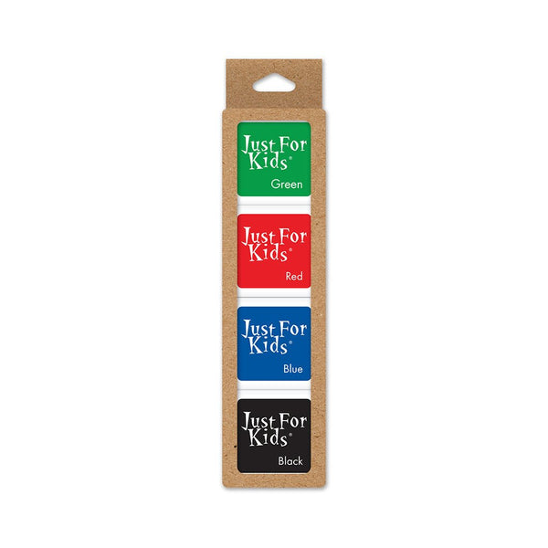 Just For Kids Play 4-Cube Ink Pad Pack