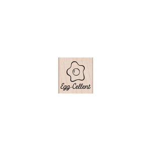 Egg-cellent Woodblock Stamp