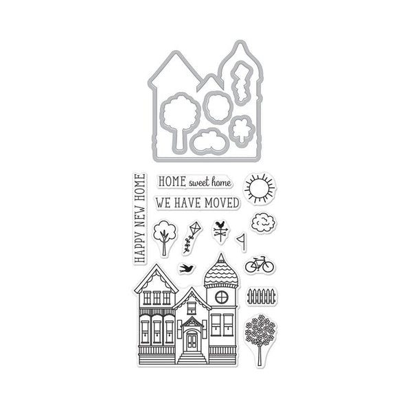 House Stamp & Cut Set