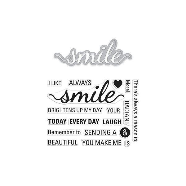 Smile Stamp & Cut