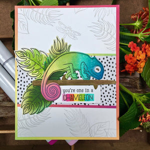 Chameleon Stamp & Cut Set
