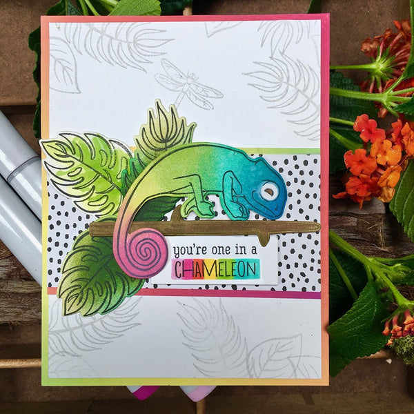 Chameleon Stamp & Cut Set
