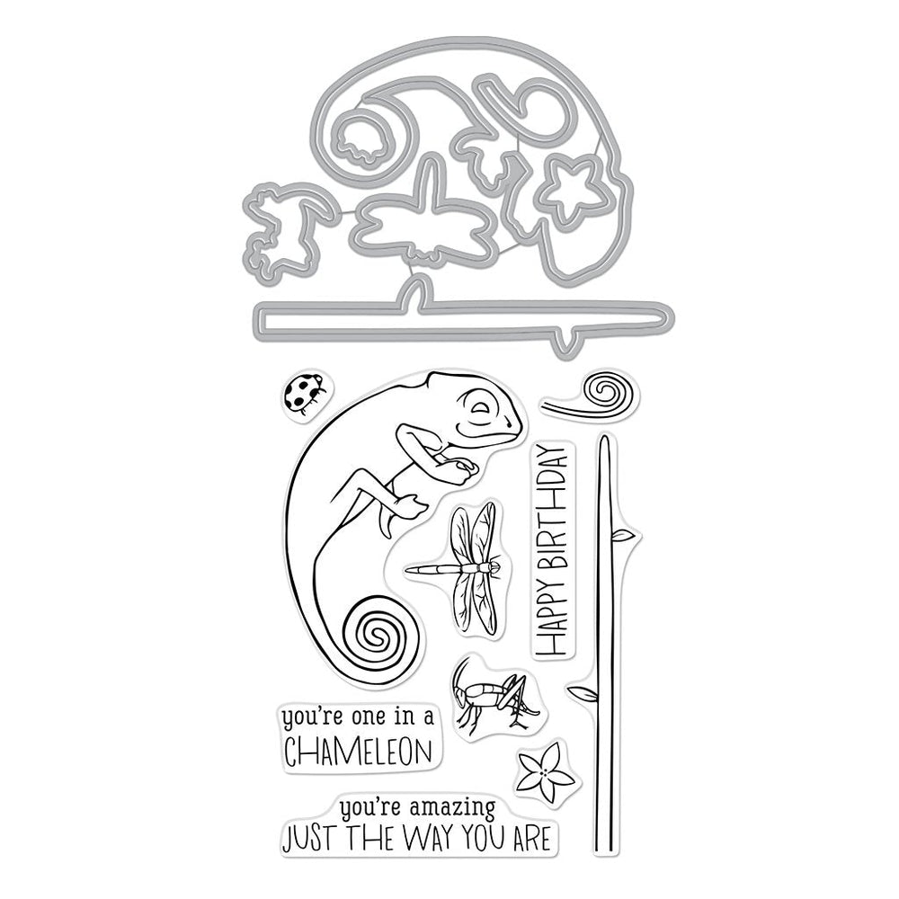 Chameleon Stamp & Cut Set