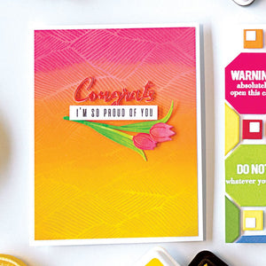 Congrats Happy Stamp & Cut Set
