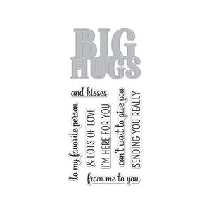Big Hugs Stamp & Cut