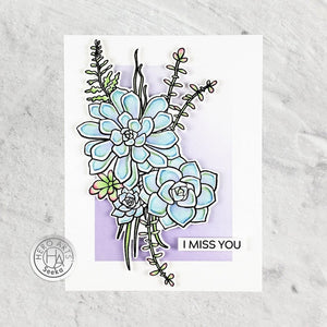 Message Strips Stamp & Cut XL Set