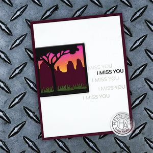 Message Strips Stamp & Cut XL Set