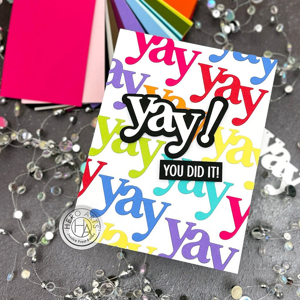 Congrats & Yay Stamp & Cut XL Set
