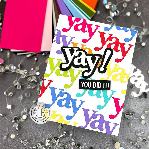 Congrats & Yay Stamp & Cut XL Set