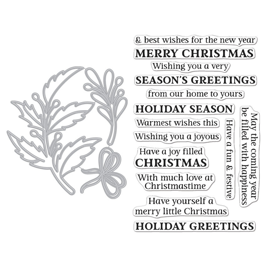 Holly Berries Stamp & Cut XL