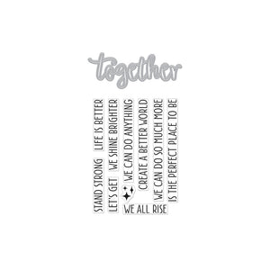 Together Stamp & Cut