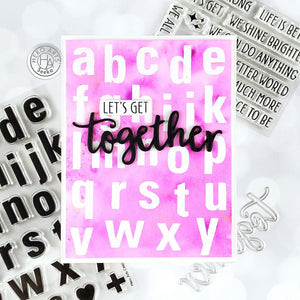Together Stamp & Cut