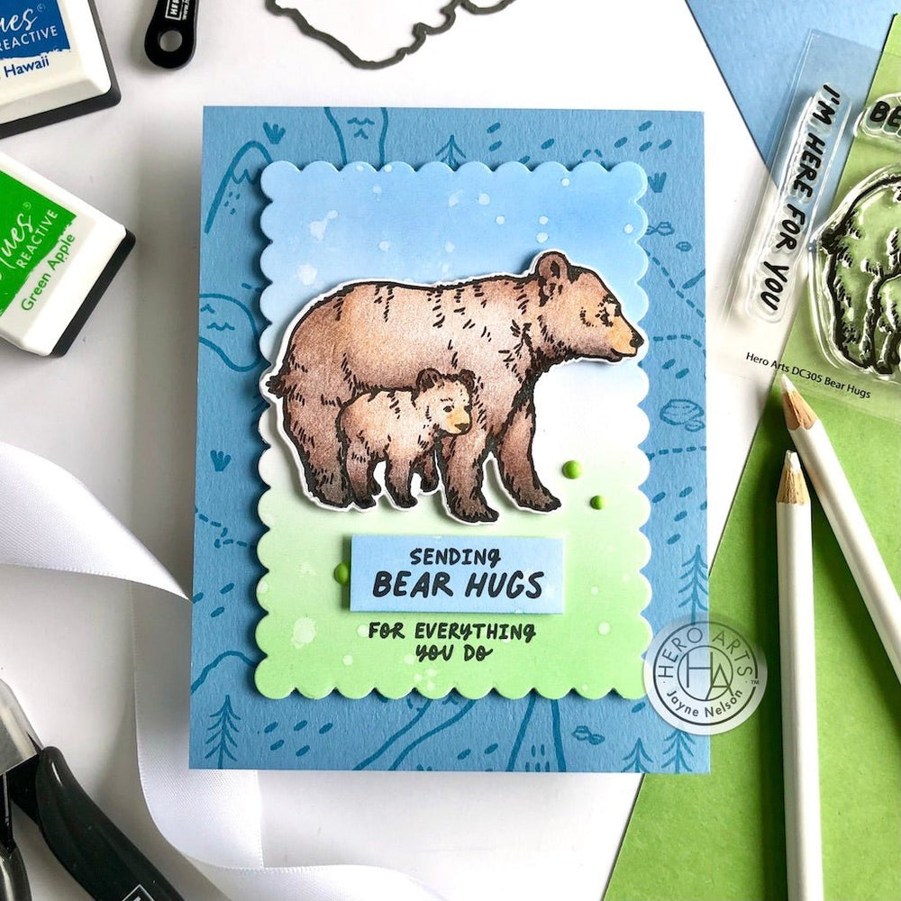 Bear Hugs Stamp & Cut