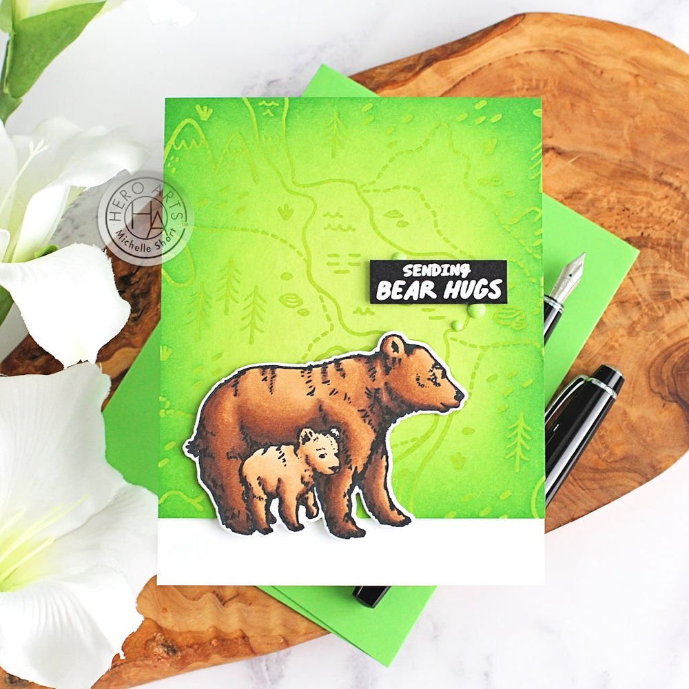 Bear Hugs Stamp & Cut