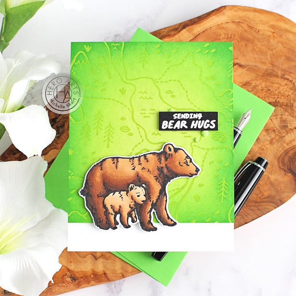 Bear Hugs Stamp & Cut