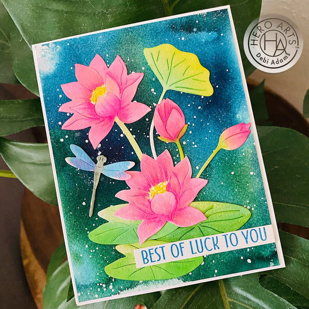 Water Lilies Fancy Dies