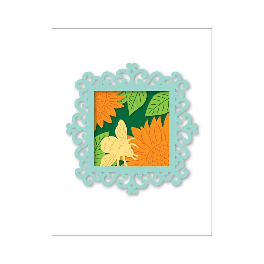 Looking Glass Ornate Frame Dies