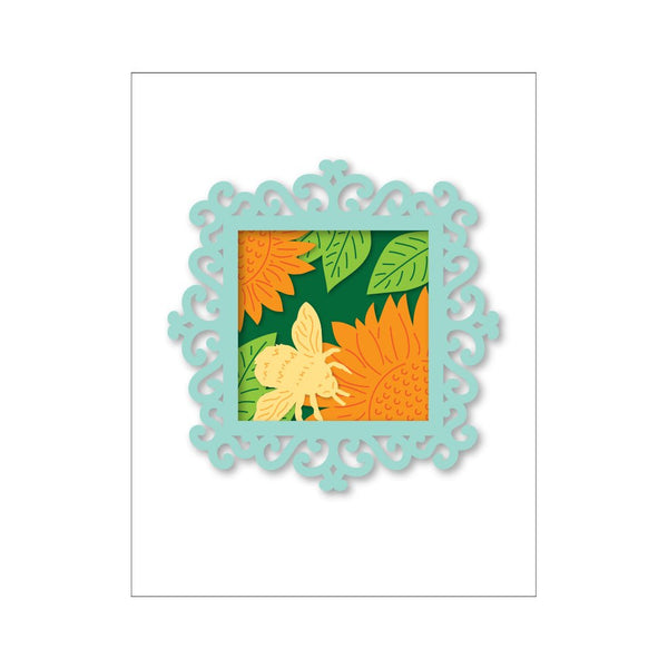 Looking Glass Ornate Frame Dies