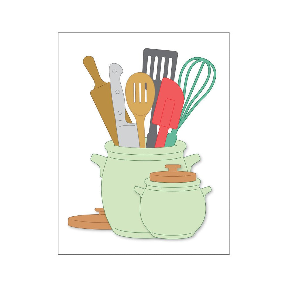 Kitchen Tools Fancy Dies