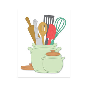 Kitchen Tools Fancy Dies